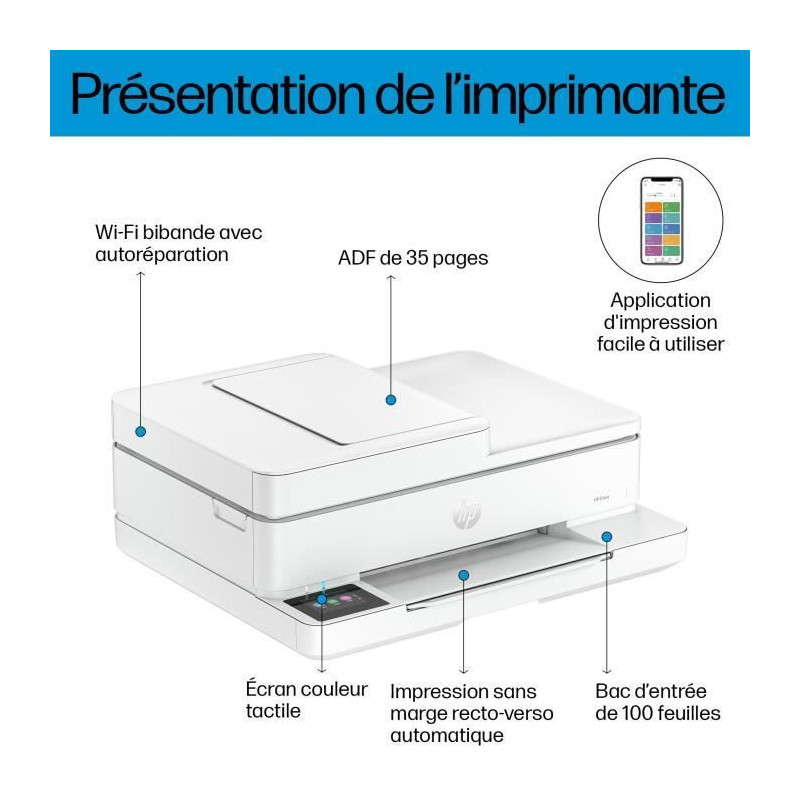 HP Envy 6530e Color Inkjet All-in-One Printer
