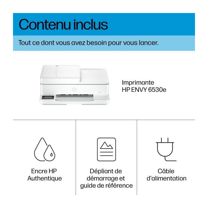 HP Envy 6530e Color Inkjet All-in-One Printer