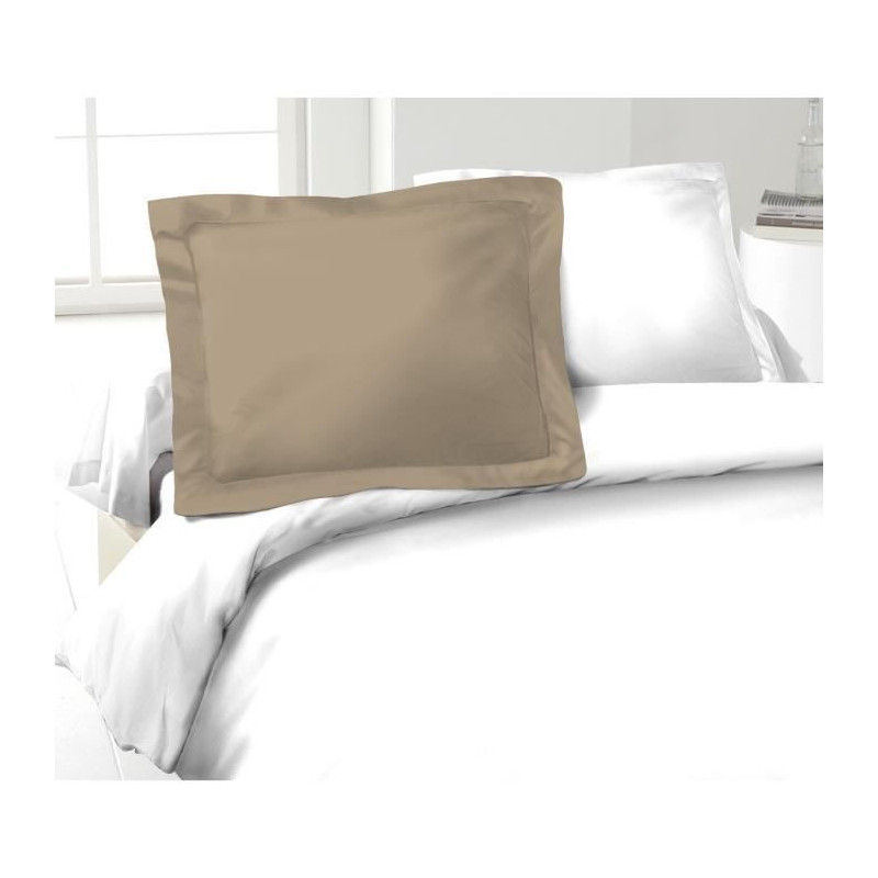 Lovely Home Lot of 2 pillowcases 100% cotton 50x70 cm - Beige