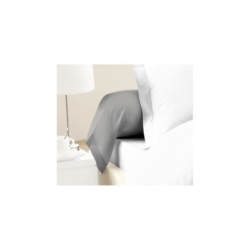 Lovely Home Lot of 2 bolts 100% cotton 85x185 cm Light gray