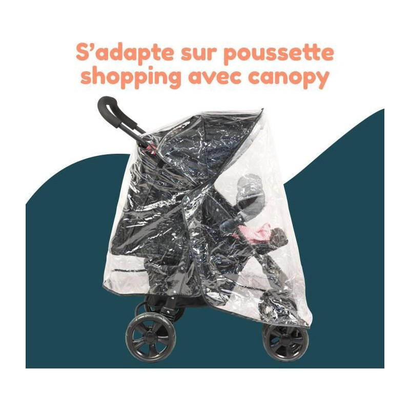 BAMBIKID PVC rain cover