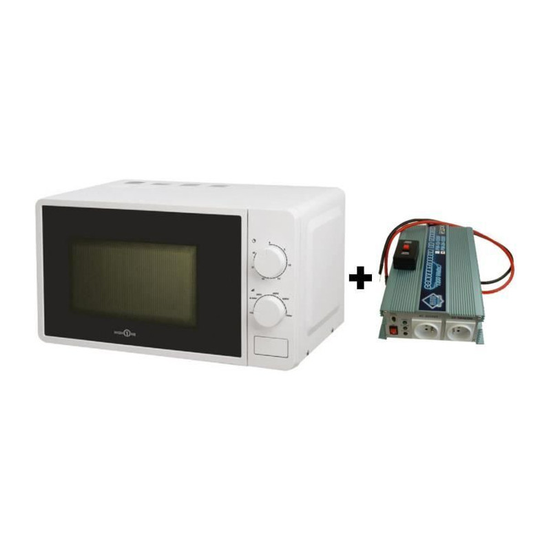 Pack 12 / 220V 1200W Voltage Converter with Remote Control - Hign One