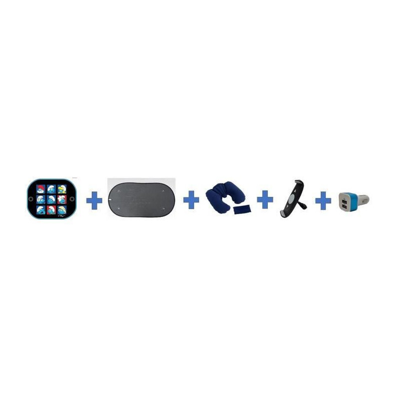 Summer car pack - HTC EQUIPEMENT - Going on vacation - Includes: sun v