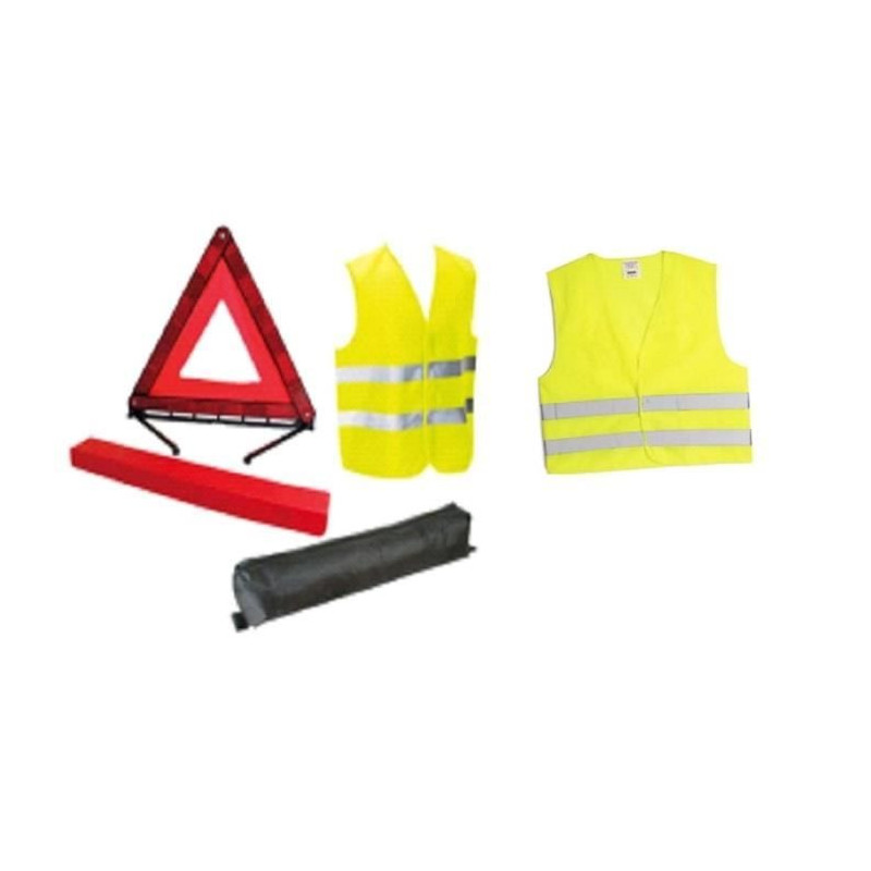Safety Pack - HTC EQUIPEMENT - 1 warning triangle + 2 XL adult safety
