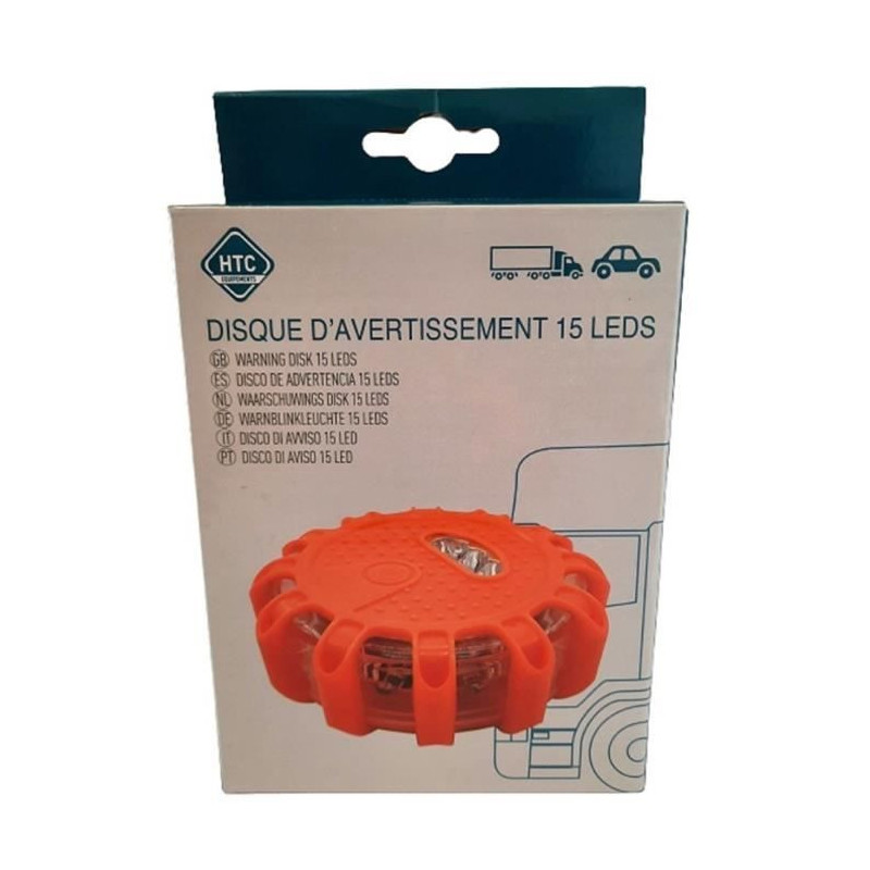 Safety Pack - HTC EQUIPEMENT - 1 15 LED luminous warning disc + 5 XL a