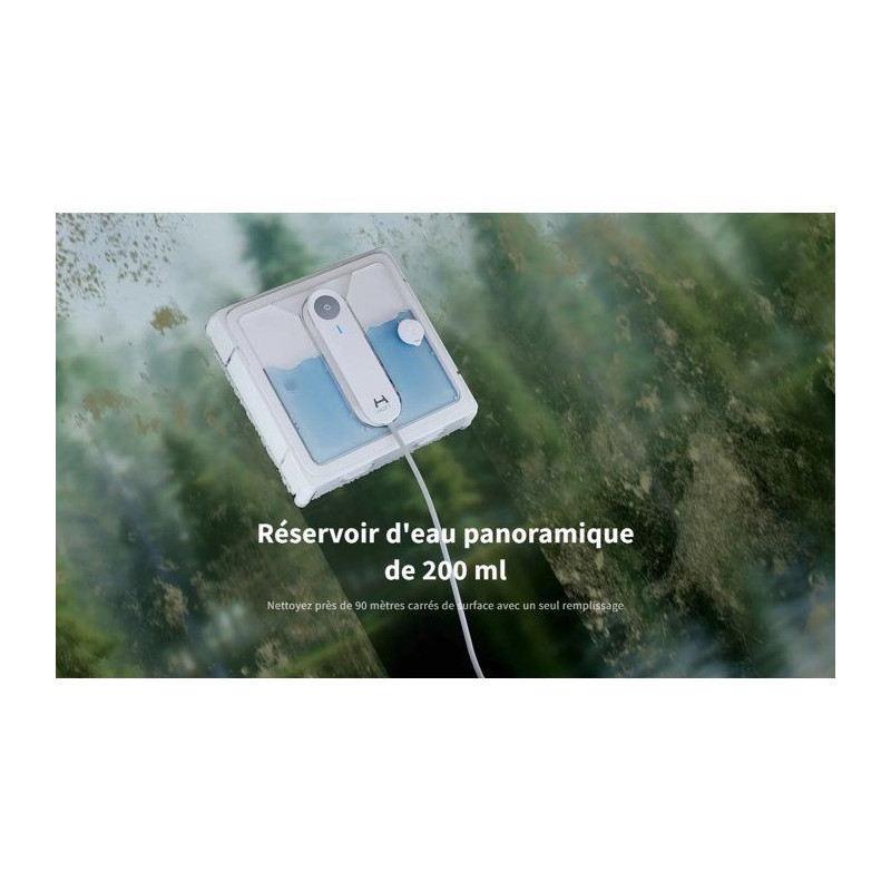 Window Washing Robot - HUTT W9 - 3800 Pa - 150 ml - White