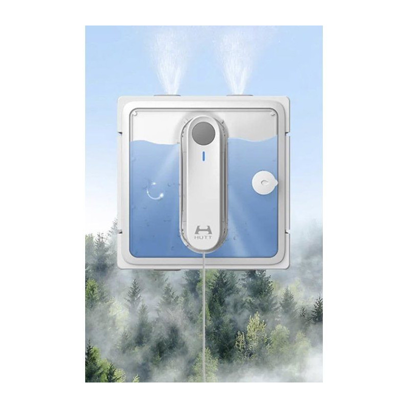 Window Washing Robot - HUTT W9 - 3800 Pa - 150 ml - White