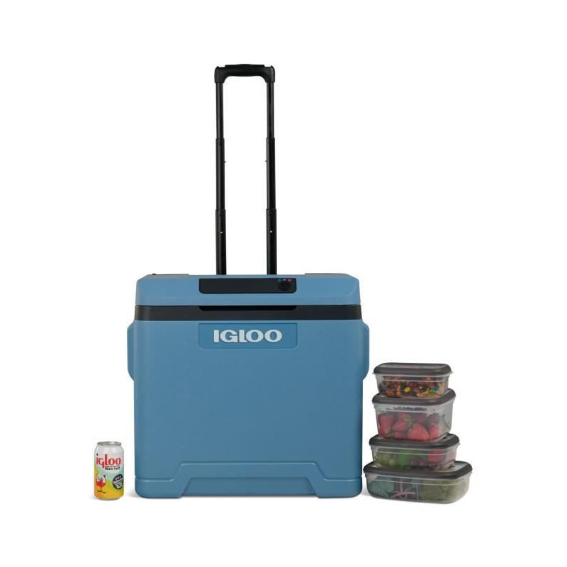 Electric cooler - IGLOO - 12 V - 230 V - Modern blue - 42 L