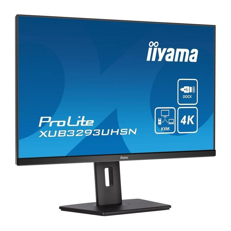 PC screen - IIYAMA - XUB3293UHSN-B5 - 32 IPS LED 4K 3840 x 2160 - 4ms