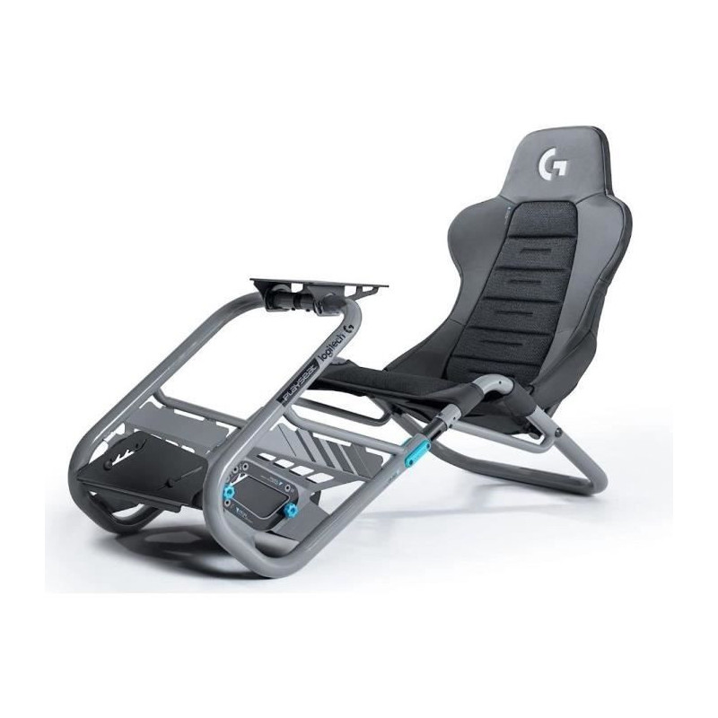 Simulation Seat - PLAYSEAT - Trophy x Logitech G Edition - Grey/Black