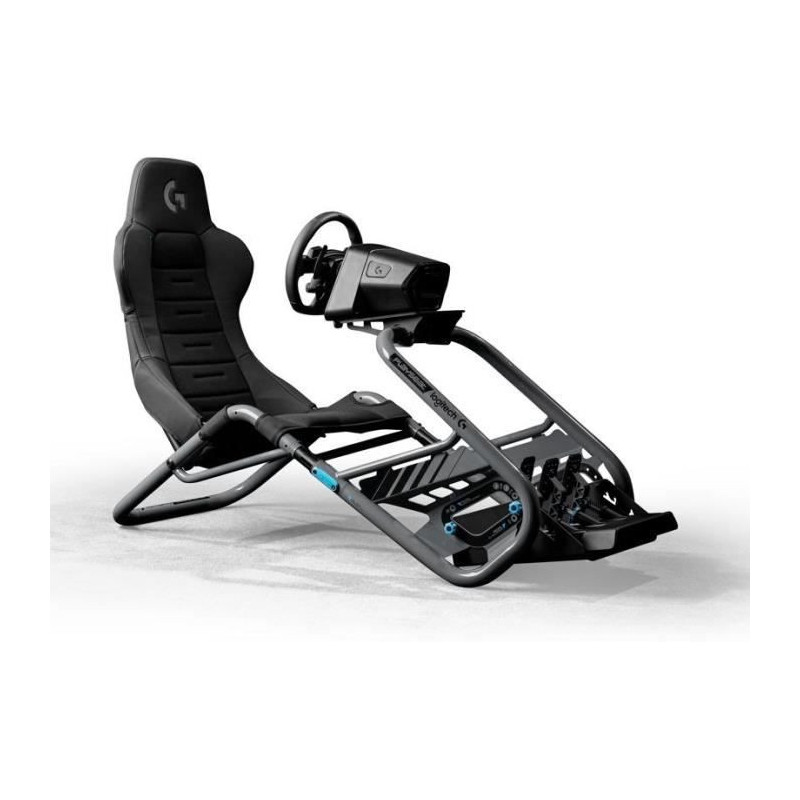 Simulation Seat - PLAYSEAT - Trophy x Logitech G Edition - Grey/Black