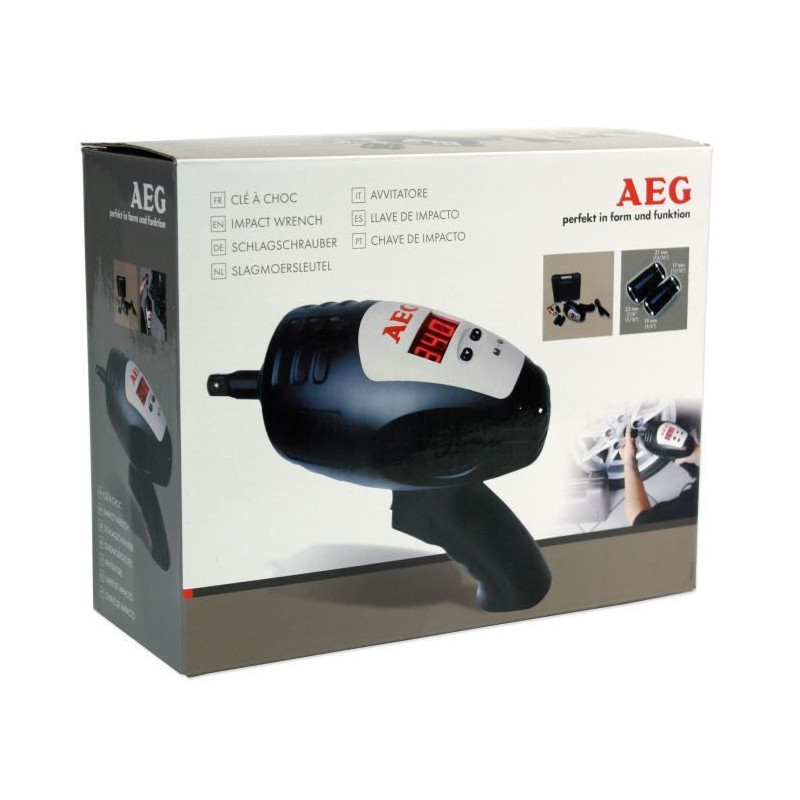 AEG impact wrench disassemble wheels