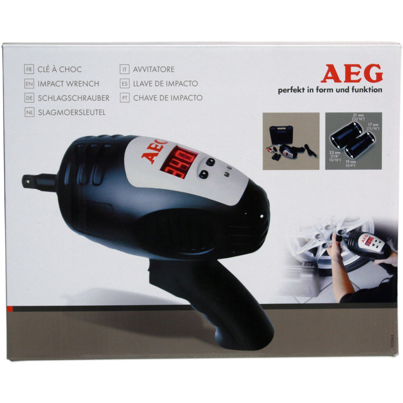 AEG impact wrench disassemble wheels