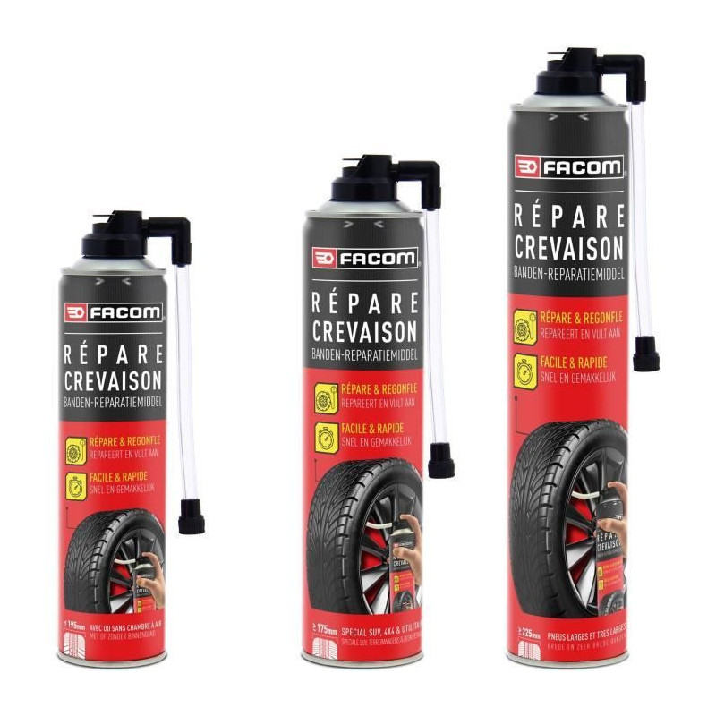 FACOM Repairs puncture - Without dismantling - 750 ml