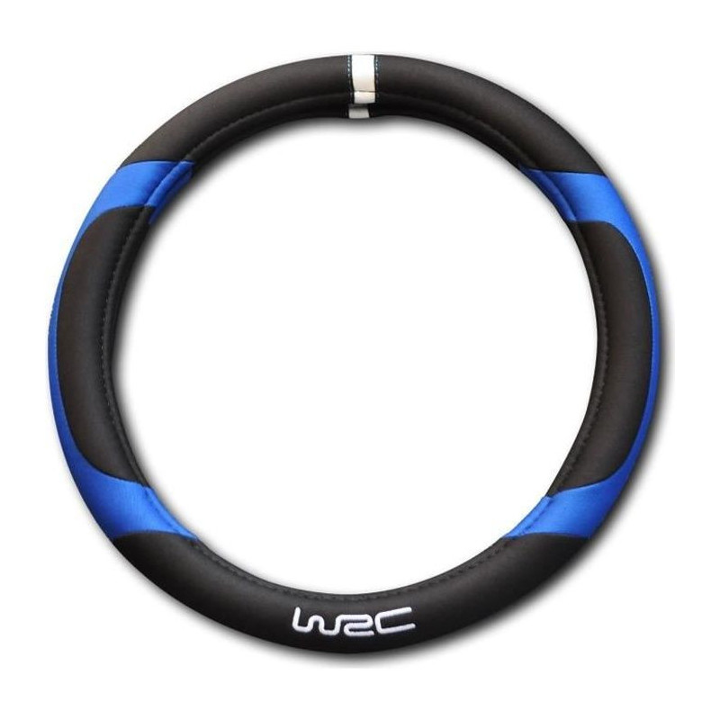 Blue Race steering wheel cover