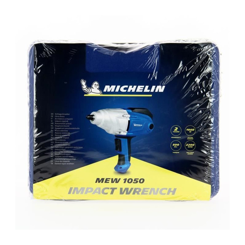 MICHELIN Impact wrench 230 V / 50 Hz - Power: 1050 W
