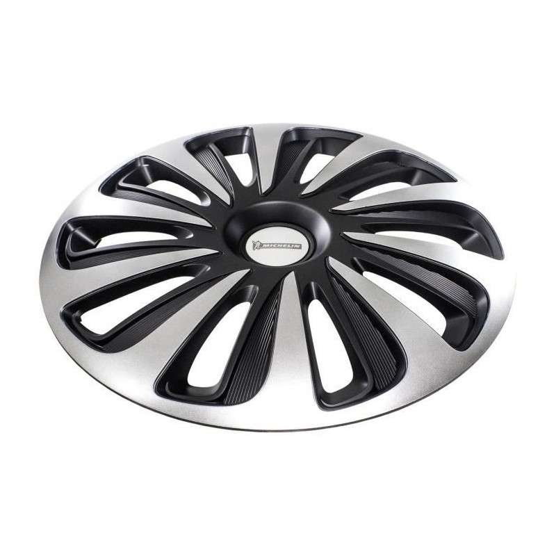 MICHELIN Wheel cover 17 NVS 3D by 4 in a box Black