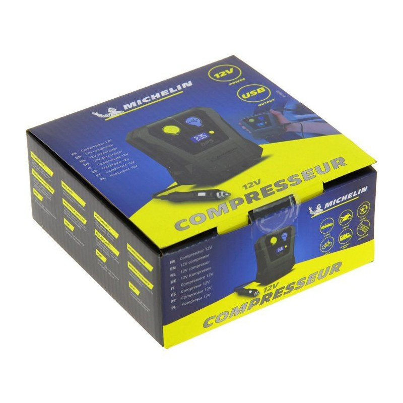 MICHELIN Mini digital compressor 12V 3.5 bars