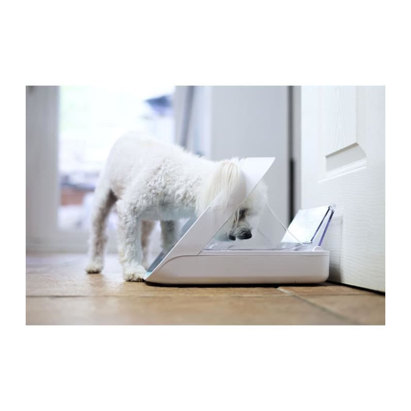 Surefeed food dispenser with connected electronic chip - white (delive
