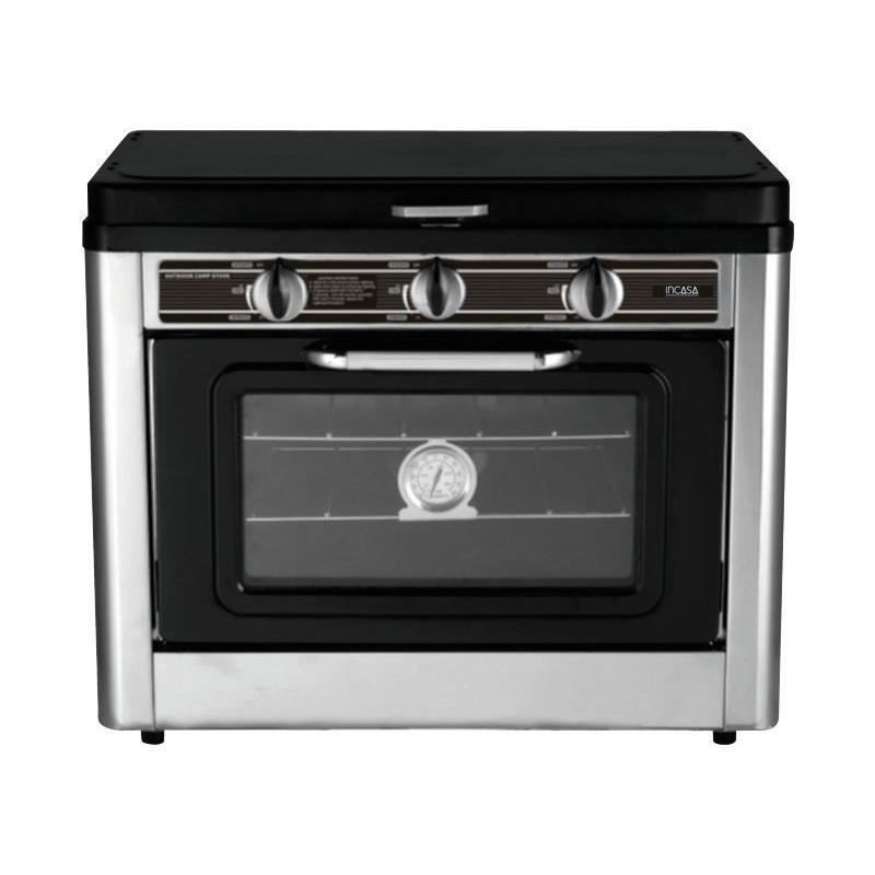 Combined oven/2 burner camping stove - INCASA - 016463