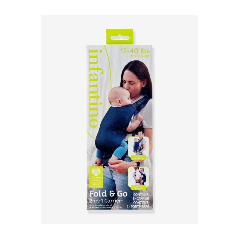 Baby Carrier - INFANTINO - Fold n Go - Nomad