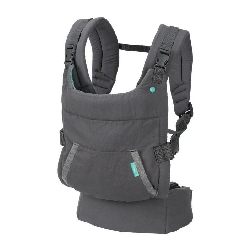 INFANTINO Cuddle Up Bear Baby Carrier - 2 modes: ventral facing and do
