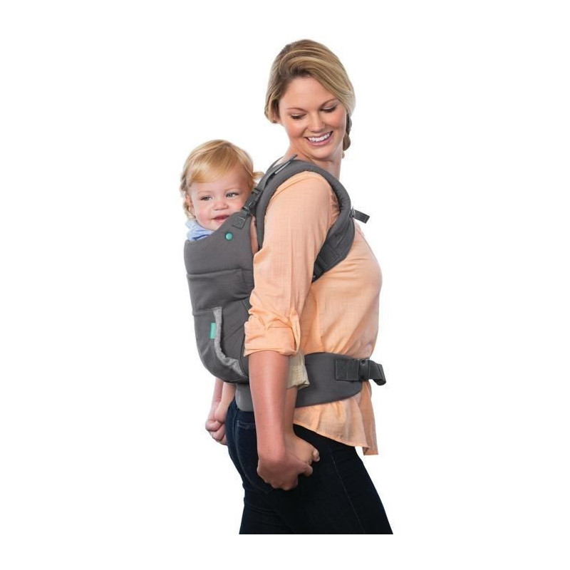 INFANTINO Cuddle Up Bear Baby Carrier - 2 modes: ventral facing and do