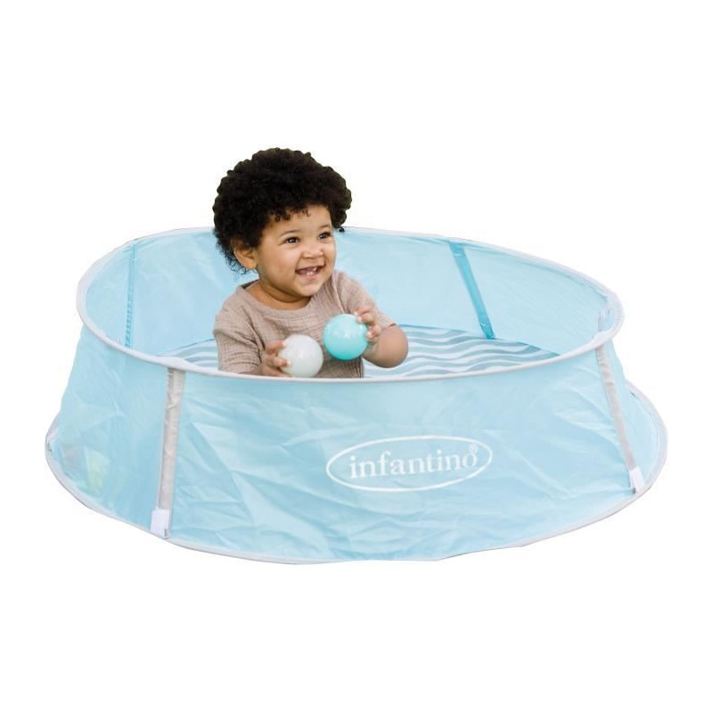 3-in-1 evolving ball pit with anti-UV canopy and mosquito net - INFANT