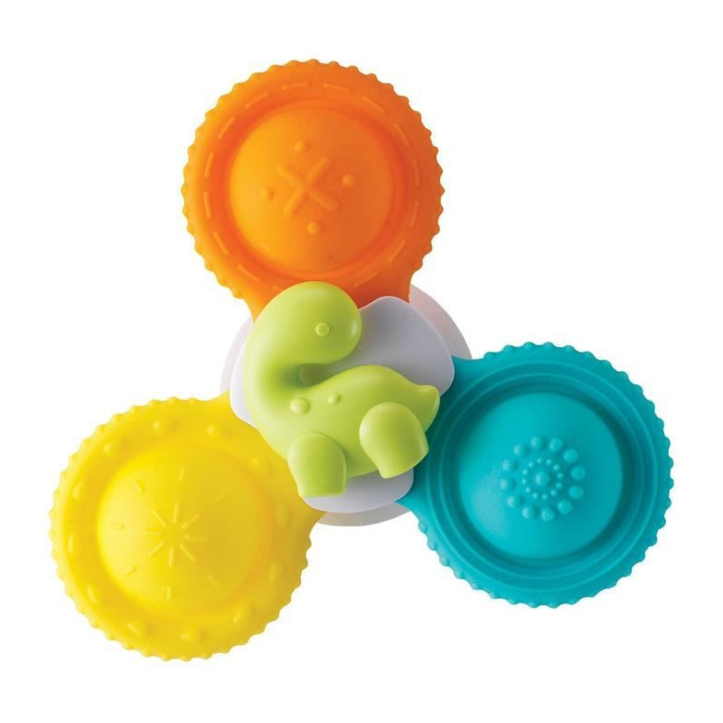Set of 3 spinners - INFANTINO - 305289 - Silicone