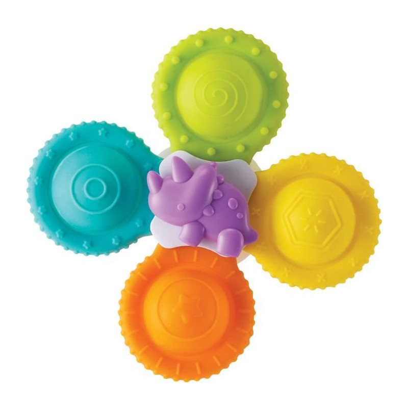 Set of 3 spinners - INFANTINO - 305289 - Silicone