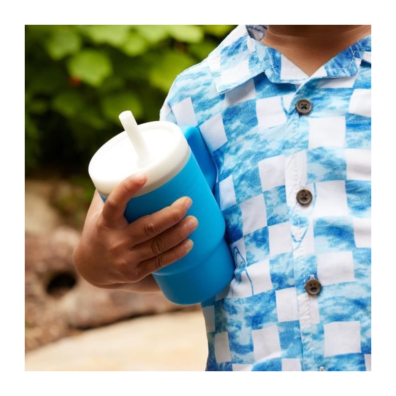 My first cup - INFANTINO - Silicone - Ocean blue