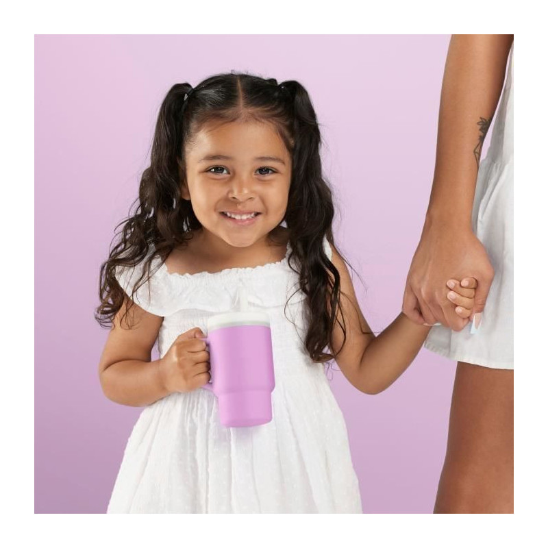 My first cup - INFANTINO - Silicone - Lilac mauve