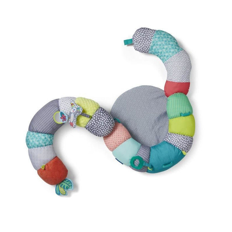 2-in-1 Infantino Tummy Time activity cushion