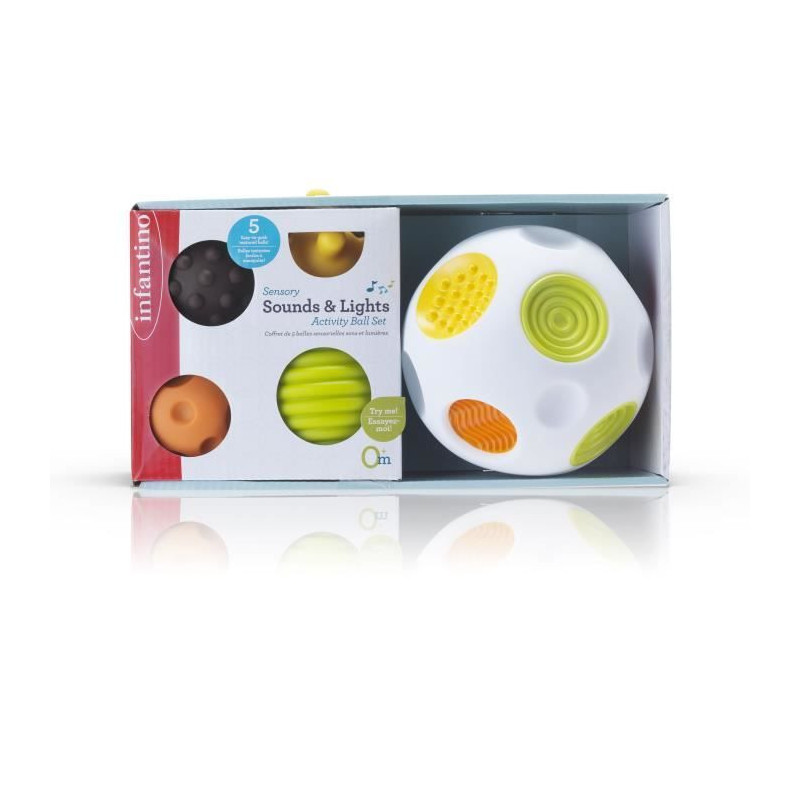 Awakening ball - INFANTINO - Senso' Sound Ball - Multicolor