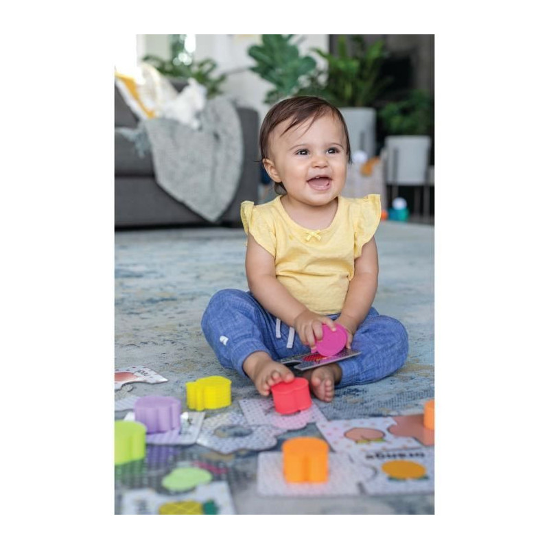 Shape puzzle - INFANTINO - 315195 - Sensory - 24 pieces