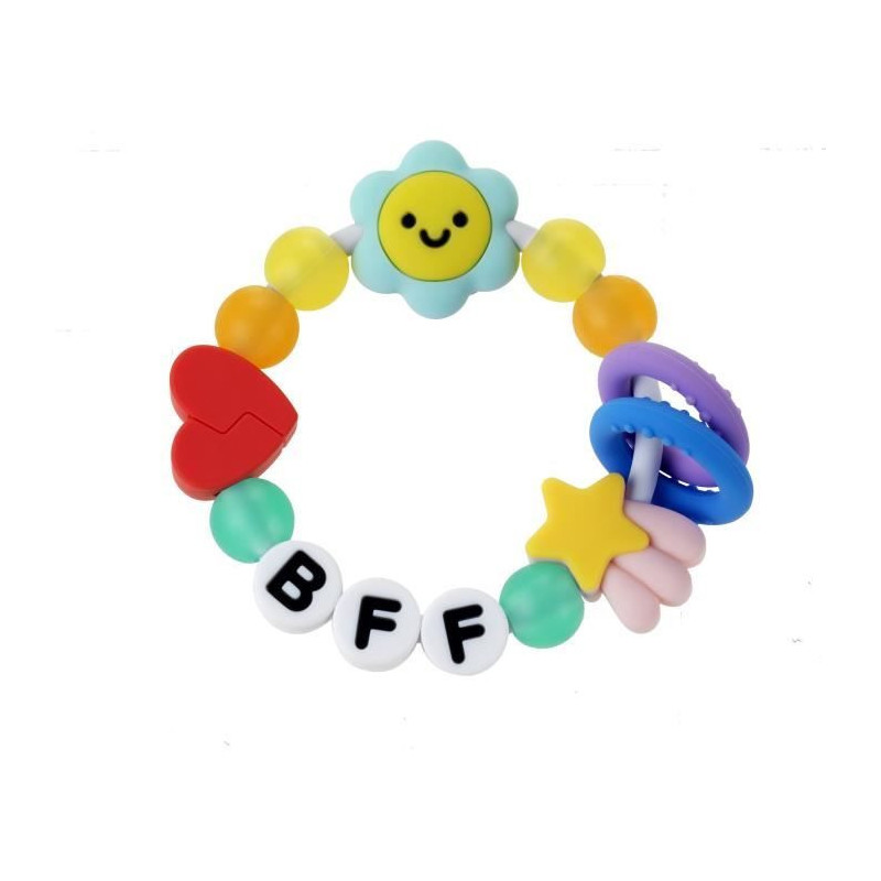 Friendship Teething Bracelet - INFANTINO - 316790 - Silicone - Best Fr