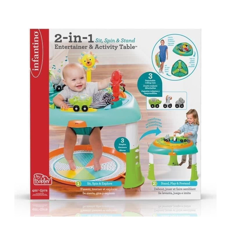 INFANTINO 2-in-1 modular activity table