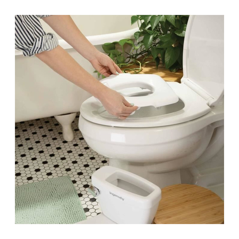 INGENUITY Mini Children's Toilet with Toilet Reducer Included, Musical