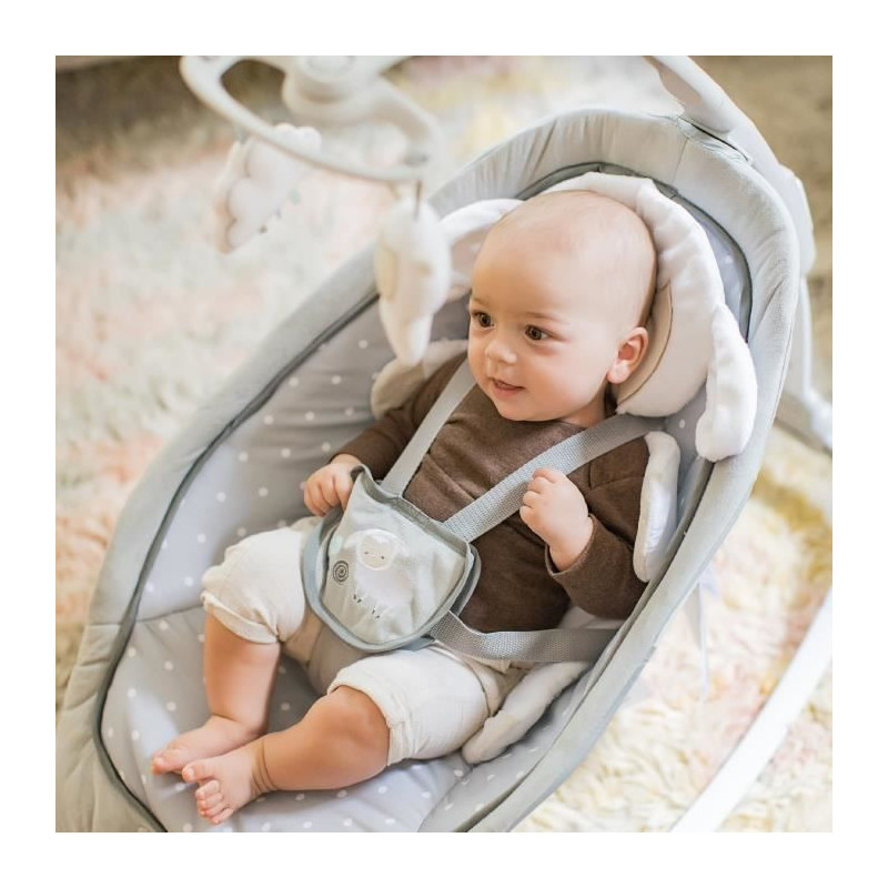 INGENUITY Automatic swinging bouncer - Cuddle Lamb