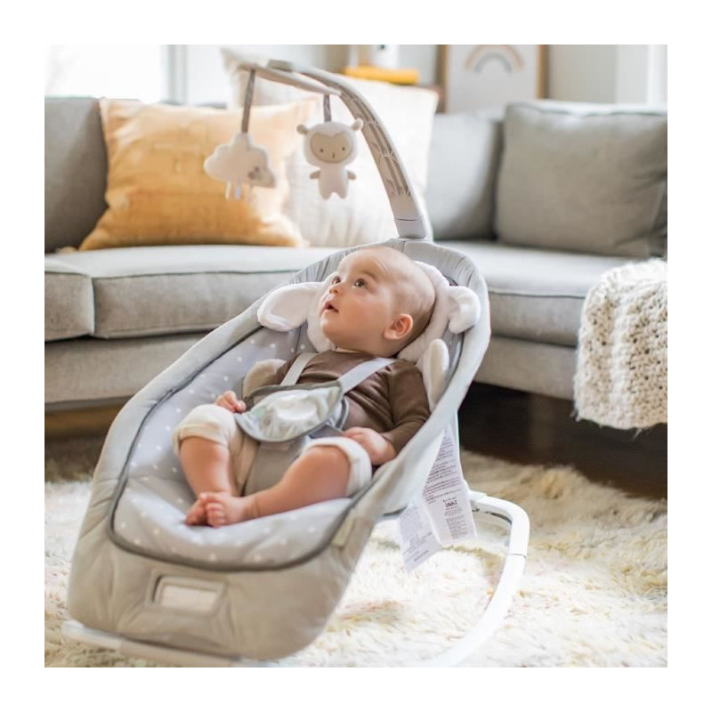 INGENUITY Automatic swinging bouncer - Cuddle Lamb