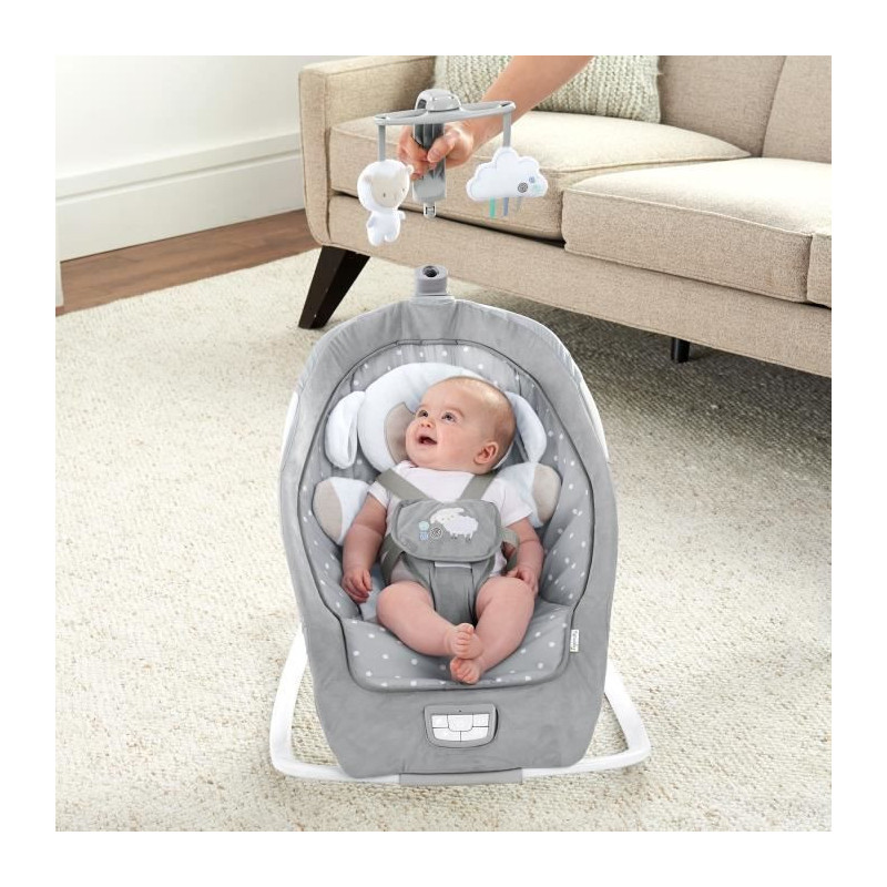 INGENUITY Automatic swinging bouncer - Cuddle Lamb