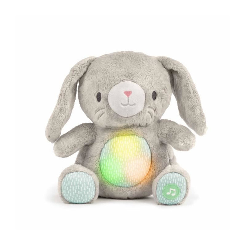 INGENUITY Sylvi baby rabbit comforter, soft toy, soothing melodies and