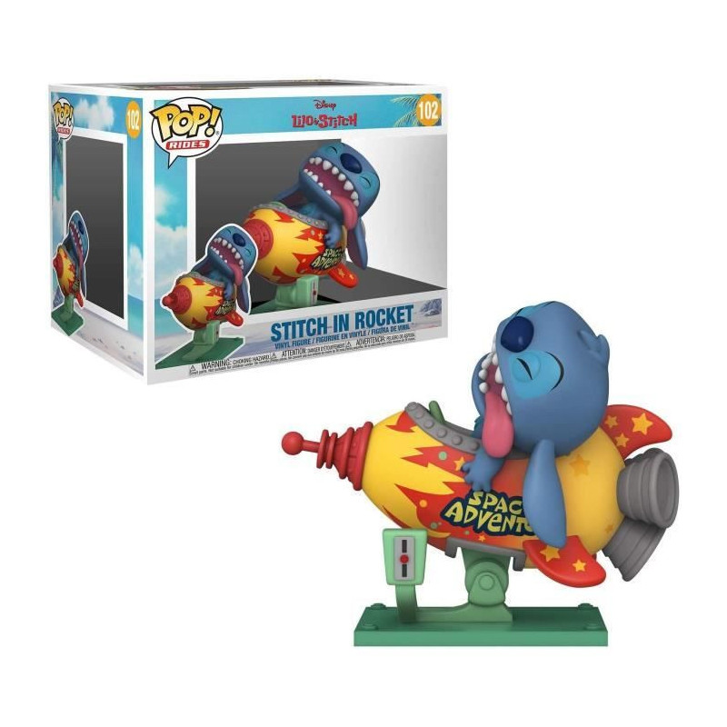 Funko Pop! Rides Disney Lilo & Stitch - Stitch in Rocket 102