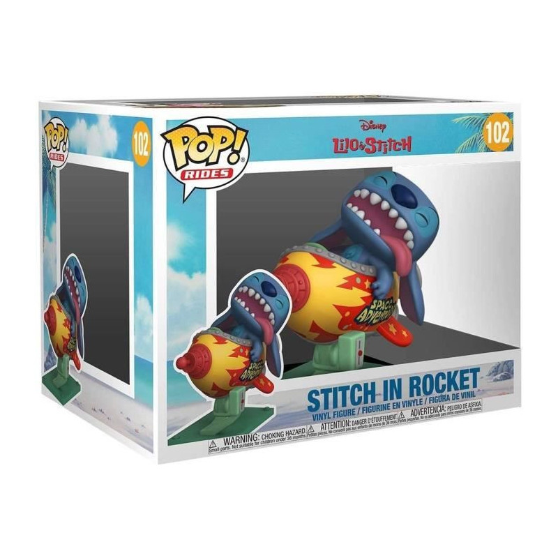 Funko Pop! Rides Disney Lilo & Stitch - Stitch in Rocket 102