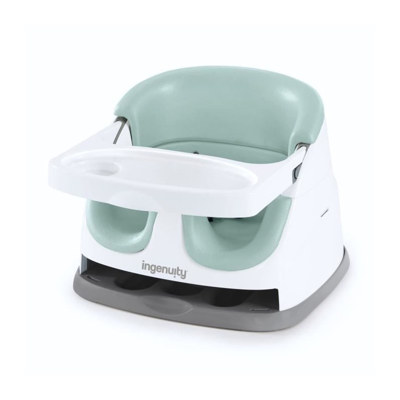 INGENUITY 2-in-1 booster seat with integrated storage tray, mist, from