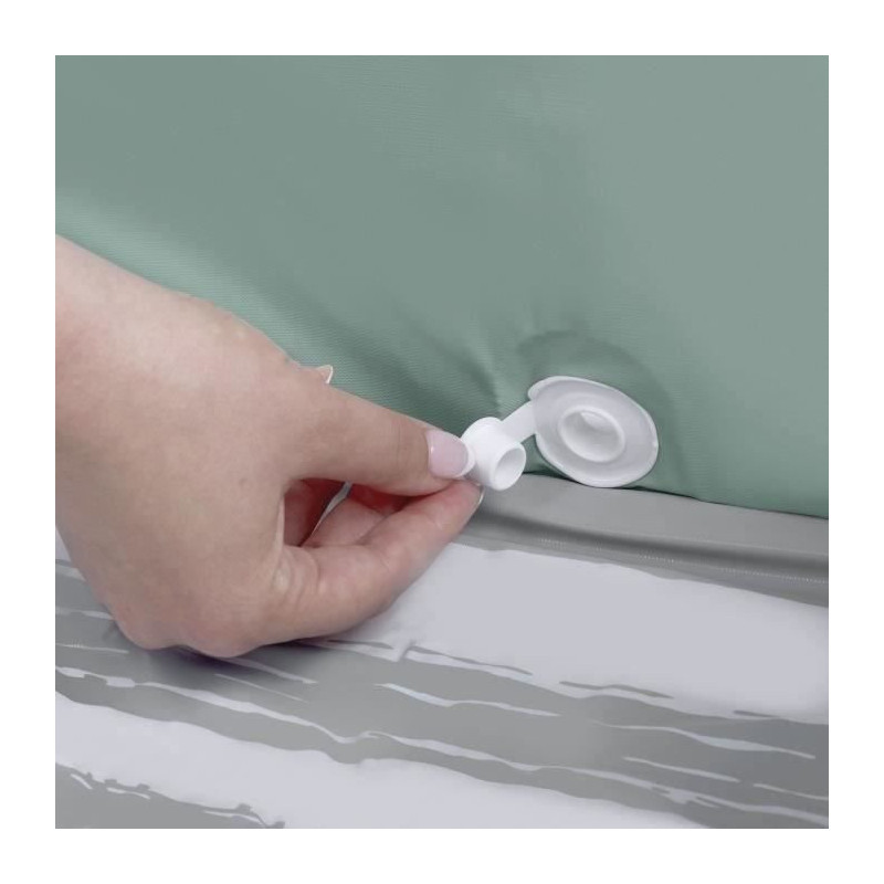 Foldable baby bath - INGENUITY - Portable - Waterproof lining - Easy t