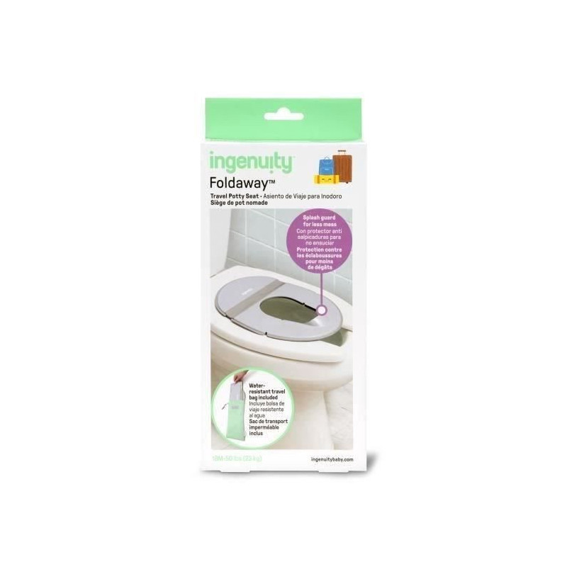 INGENUITY Universal portable toilet seat reducer for children, babies,
