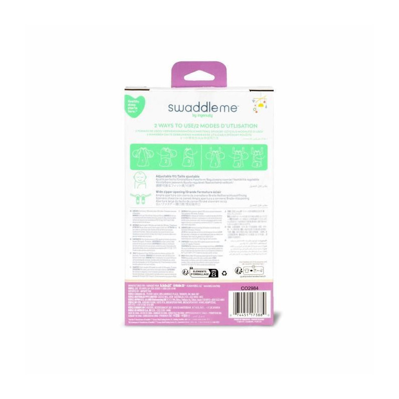 INGENUITY, Swaddling Bag, Lunes sleeping bag, for mid-season TOG 1. Ad