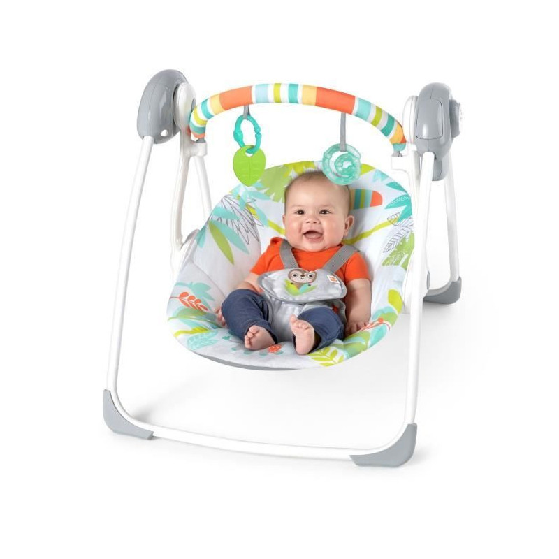 INGENUITY Compact portable swing Rainforest Vibes ™ TrueSpeed ™