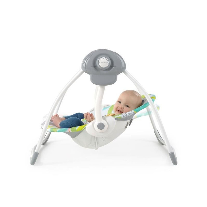 INGENUITY Compact portable swing Rainforest Vibes ™ TrueSpeed ™